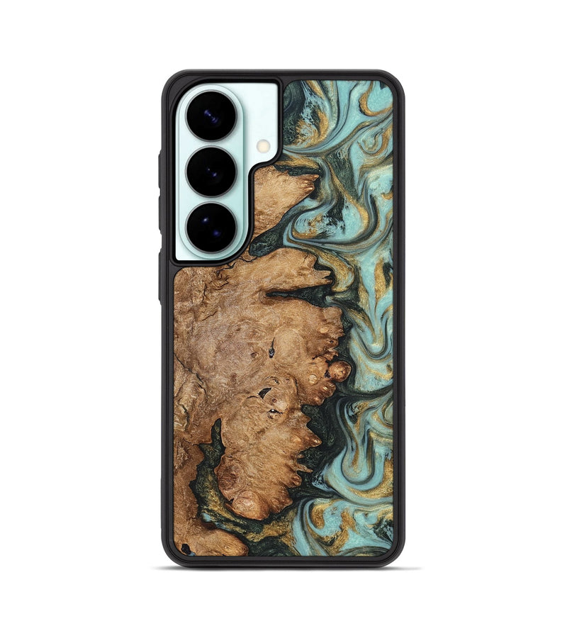 Galaxy S26 Wood Phone Case - Noa (Green, 822207)