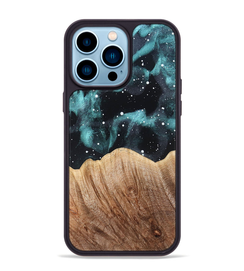 iPhone 14 Pro Max Wood Phone Case - Kora (Cosmos, 822210)
