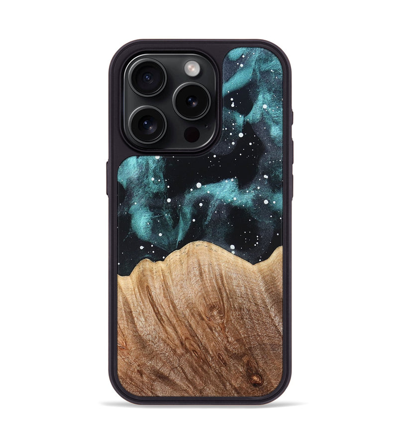 iPhone 15 Pro Wood Phone Case - Kora (Cosmos, 822210)