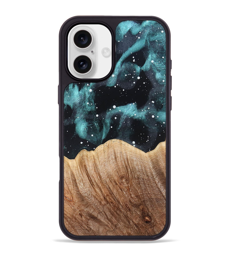 iPhone 16 Plus Wood Phone Case - Kora (Cosmos, 822210)