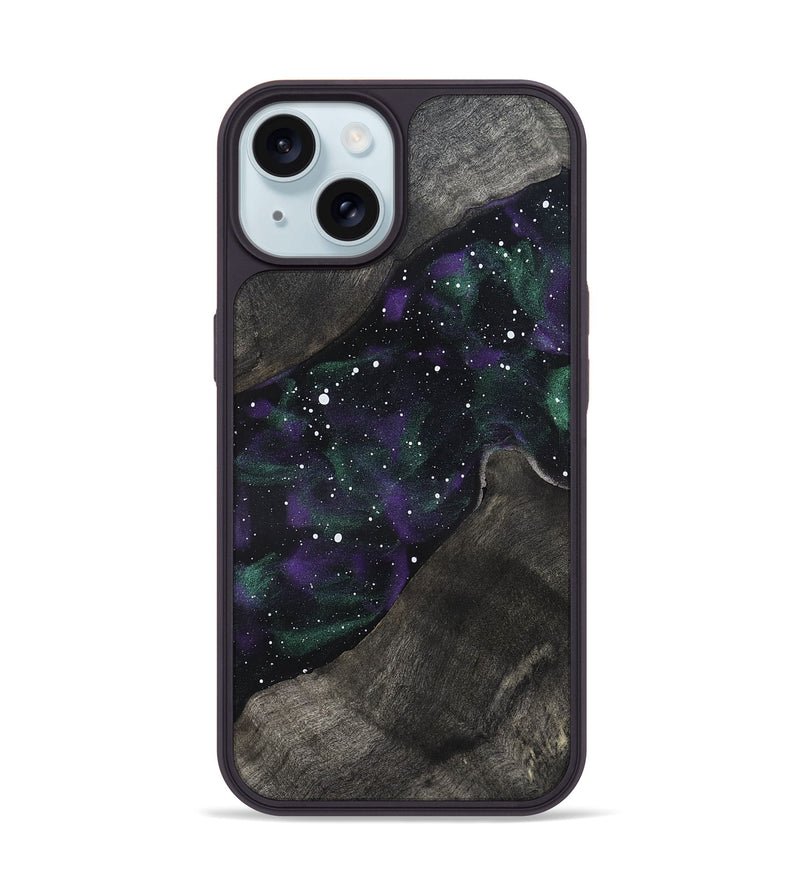 iPhone 15 Wood Phone Case - Denny (Cosmos, 822211)