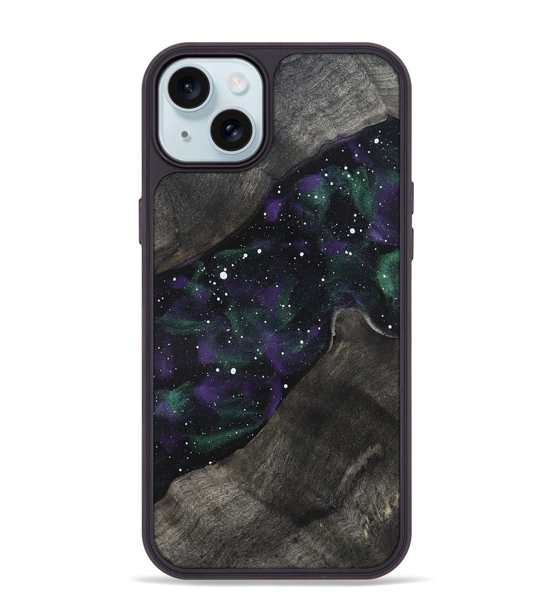 iPhone 15 Plus Wood Phone Case - Denny (Cosmos, 822211)