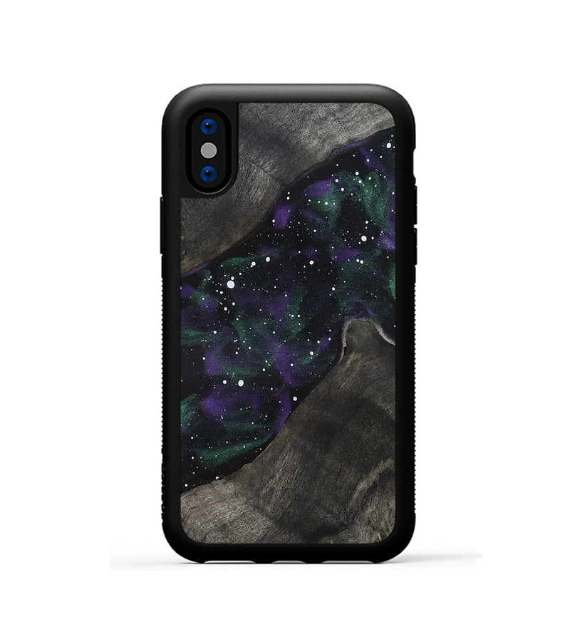 iPhone Xs Wood Phone Case - Denny (Cosmos, 822211)