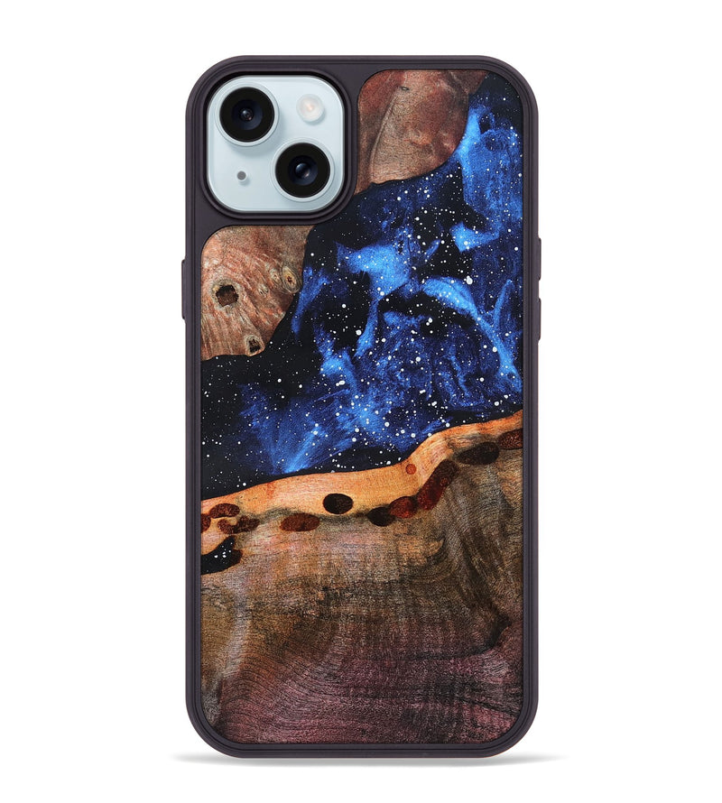 iPhone 15 Plus Wood Phone Case - Tawanna (Cosmos, 822212)