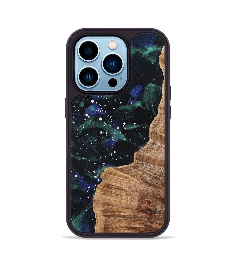 iPhone 14 Pro Wood Phone Case - Gaven (Cosmos, 822213)