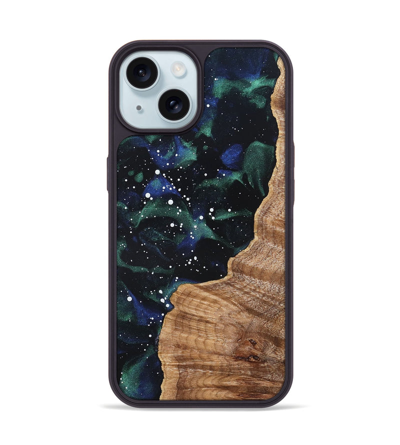 iPhone 15 Wood Phone Case - Gaven (Cosmos, 822213)