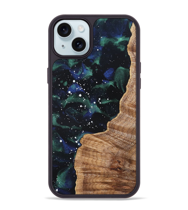 iPhone 15 Plus Wood Phone Case - Gaven (Cosmos, 822213)