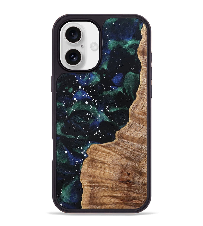 iPhone 16 Plus Wood Phone Case - Gaven (Cosmos, 822213)