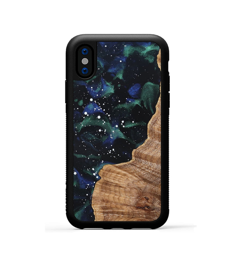 iPhone Xs Wood Phone Case - Gaven (Cosmos, 822213)