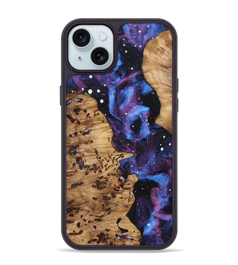 iPhone 15 Plus Wood Phone Case - Perley (Cosmos, 822215)