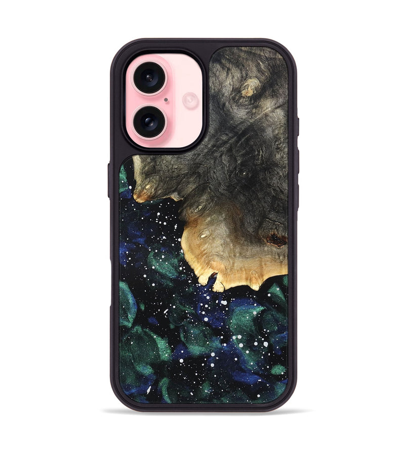 iPhone 16 Wood Phone Case - Aaden (Cosmos, 822216)