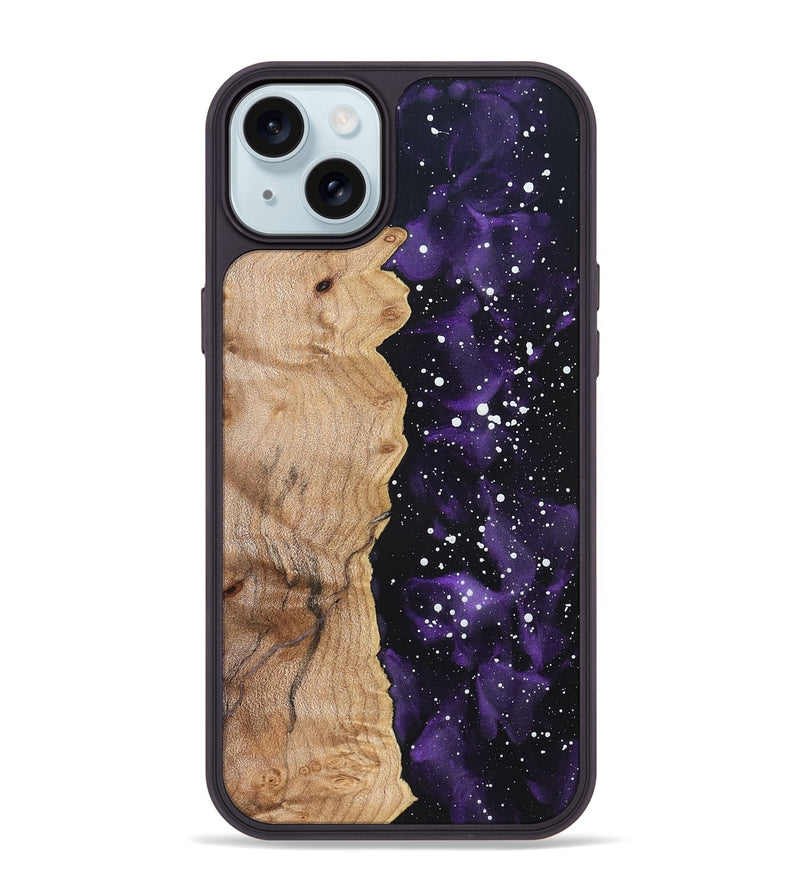 iPhone 15 Plus Wood Phone Case - Rio (Cosmos, 822217)