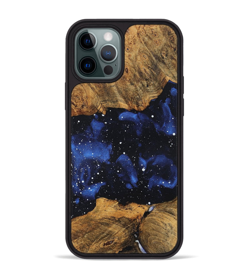 iPhone 12 Pro Max Wood Phone Case - Ameer (Cosmos, 822218)