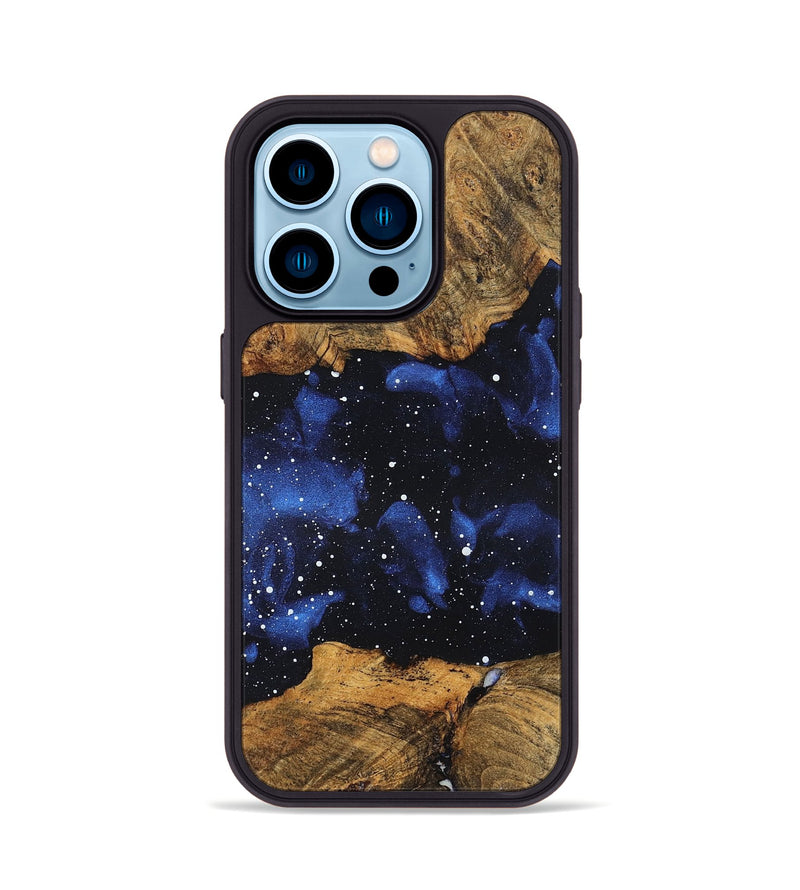 iPhone 14 Pro Wood Phone Case - Ameer (Cosmos, 822218)
