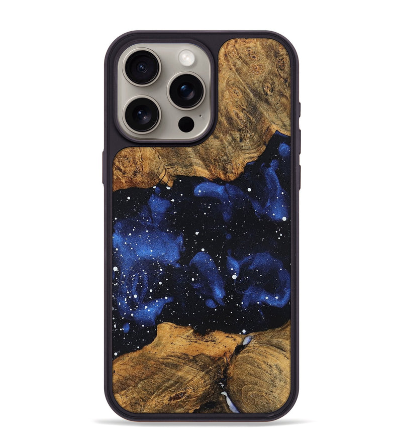 iPhone 15 Pro Max Wood Phone Case - Ameer (Cosmos, 822218)