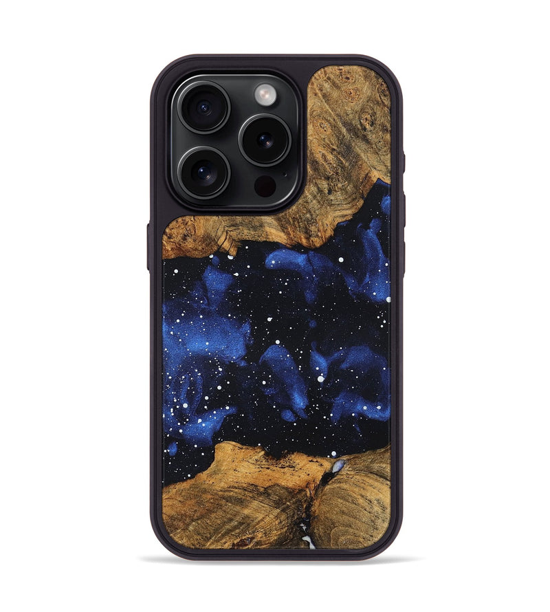 iPhone 15 Pro Wood Phone Case - Ameer (Cosmos, 822218)