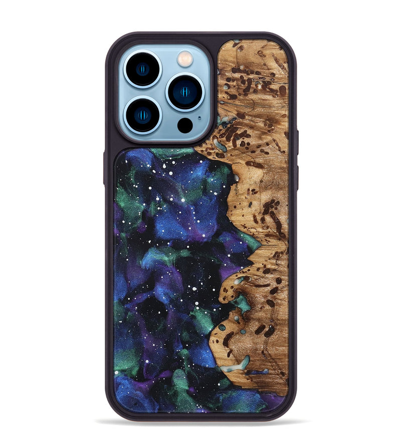 iPhone 14 Pro Max Wood Phone Case - Christa (Cosmos, 822219)