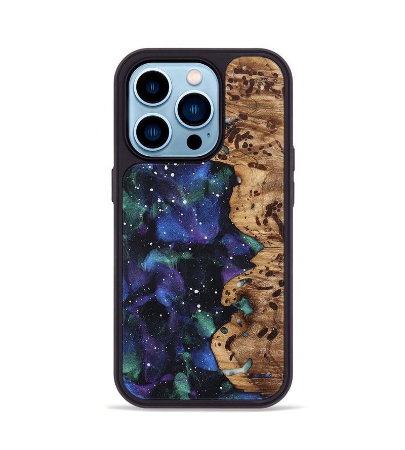 iPhone 14 Pro Wood Phone Case - Christa (Cosmos, 822219)