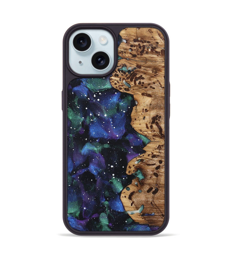 iPhone 15 Wood Phone Case - Christa (Cosmos, 822219)
