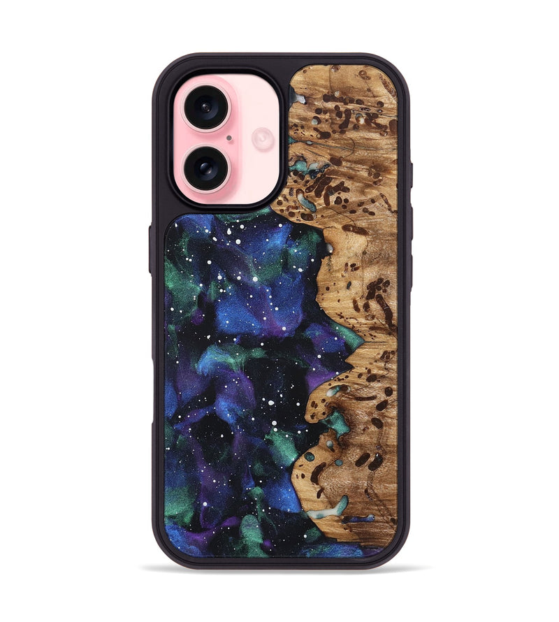 iPhone 16 Wood Phone Case - Christa (Cosmos, 822219)