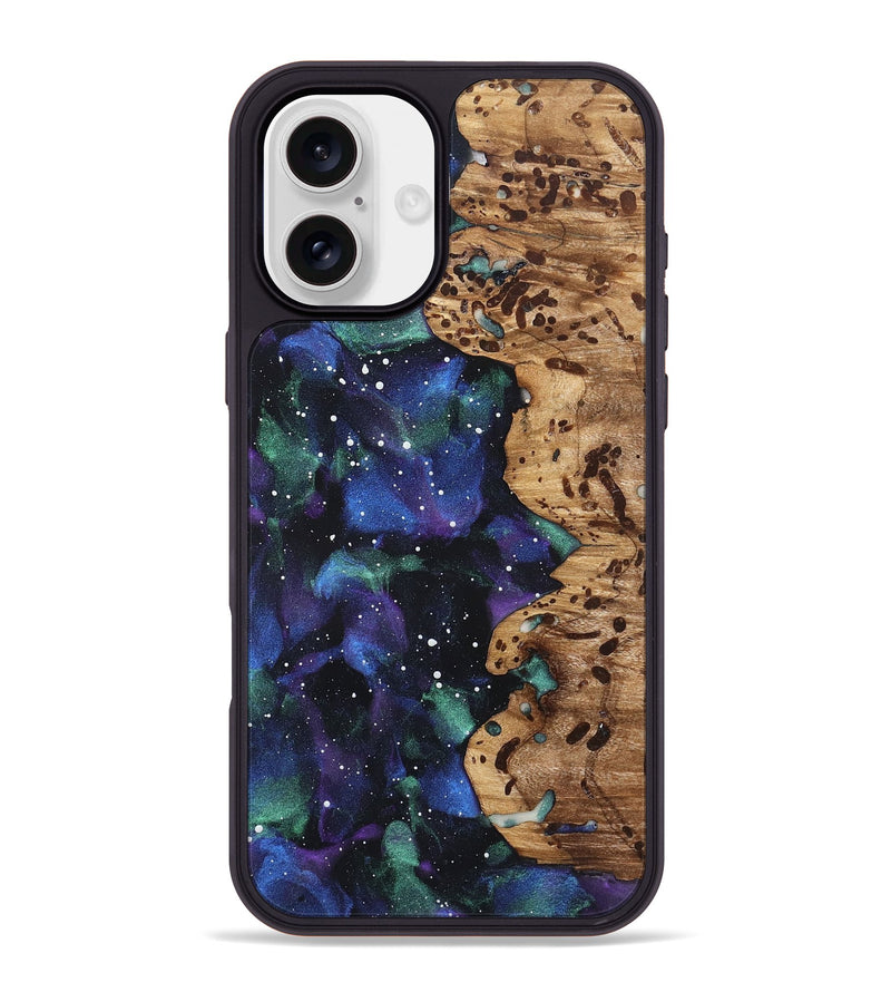 iPhone 16 Plus Wood Phone Case - Christa (Cosmos, 822219)