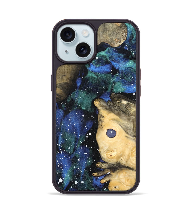 iPhone 15 Wood Phone Case - Lorie (Cosmos, 822220)