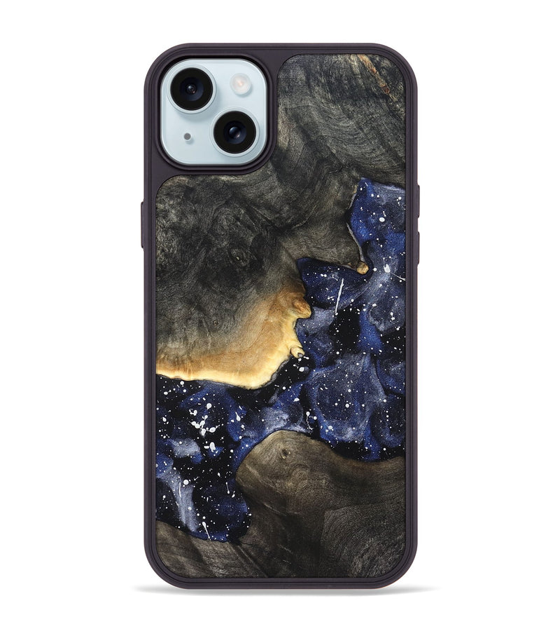 iPhone 15 Plus Wood Phone Case - Atreus (Cosmos, 822221)