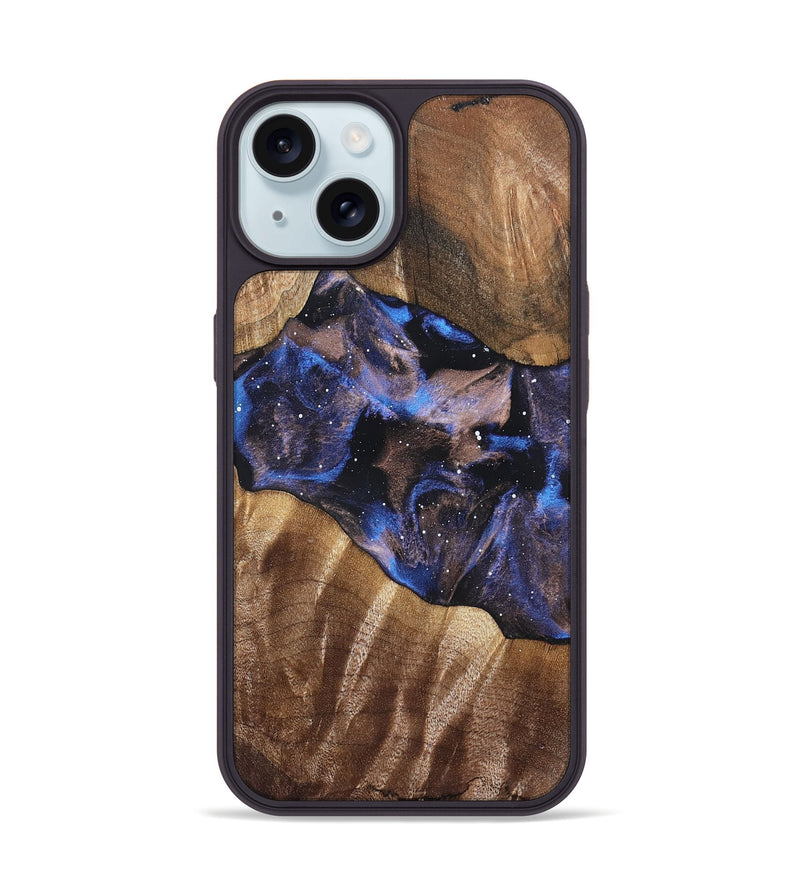 iPhone 15 Wood Phone Case - Cherry (Cosmos, 822226)