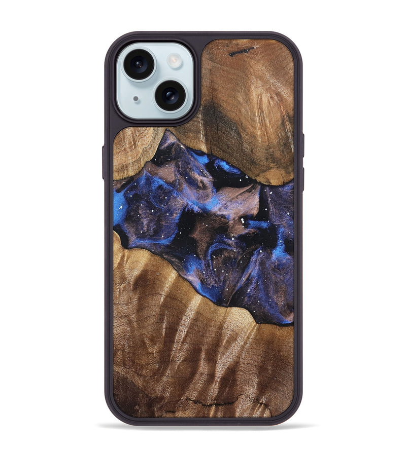 iPhone 15 Plus Wood Phone Case - Cherry (Cosmos, 822226)