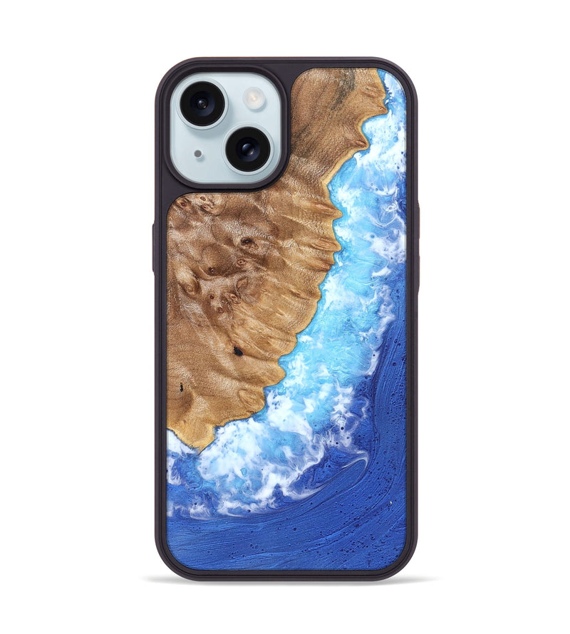 iPhone 15 Wood Phone Case - Tiera (Coastal, 822228)