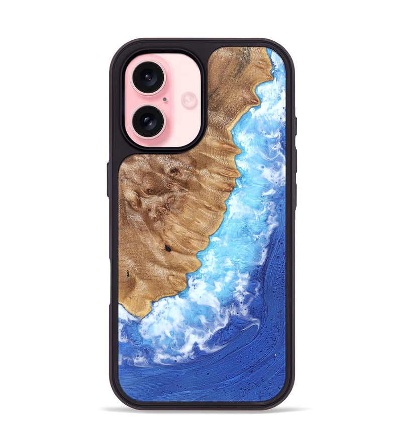iPhone 16 Wood Phone Case - Tiera (Coastal, 822228)