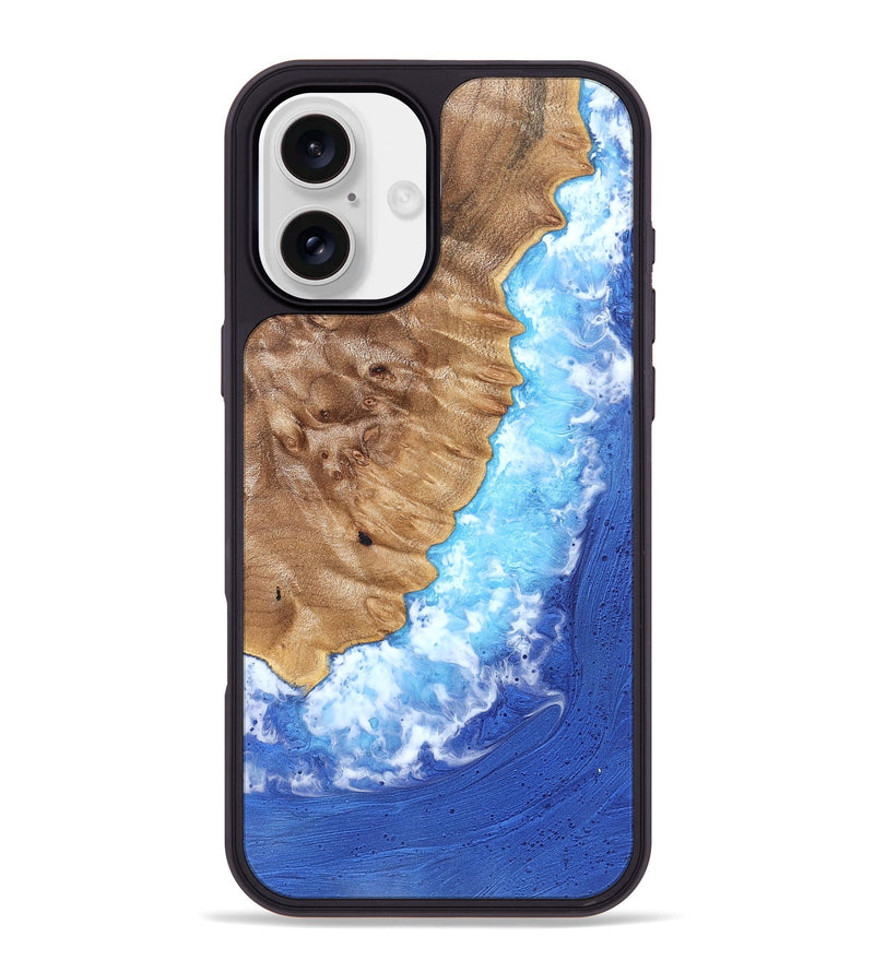 iPhone 16 Plus Wood Phone Case - Tiera (Coastal, 822228)