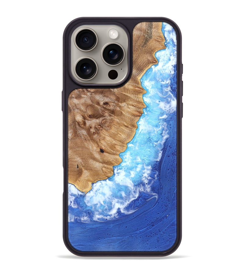 iPhone 16 Pro Max Wood Phone Case - Tiera (Coastal, 822228)