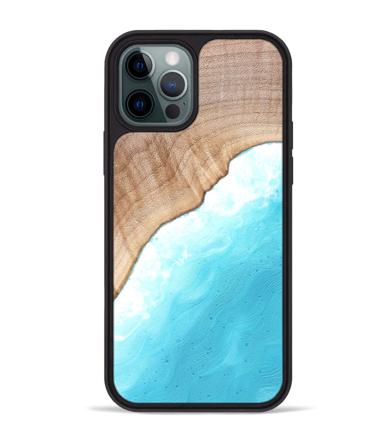 iPhone 12 Pro Max Wood Phone Case - Sheena (Coastal, 822229)