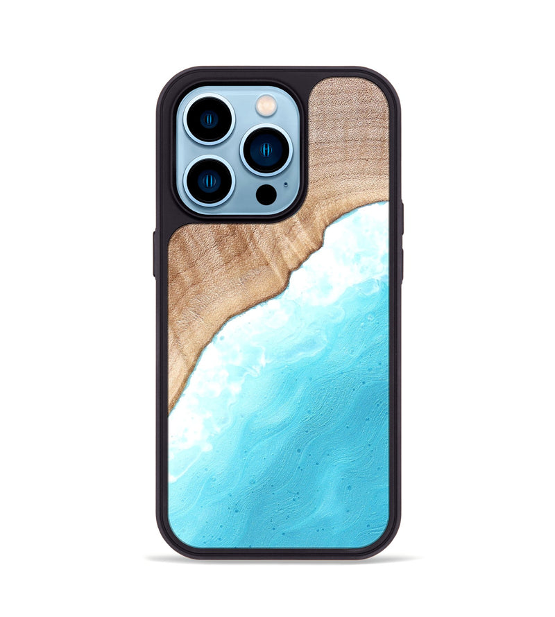 iPhone 14 Pro Wood Phone Case - Sheena (Coastal, 822229)