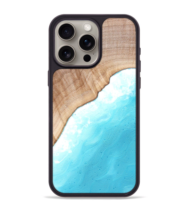 iPhone 15 Pro Max Wood Phone Case - Sheena (Coastal, 822229)