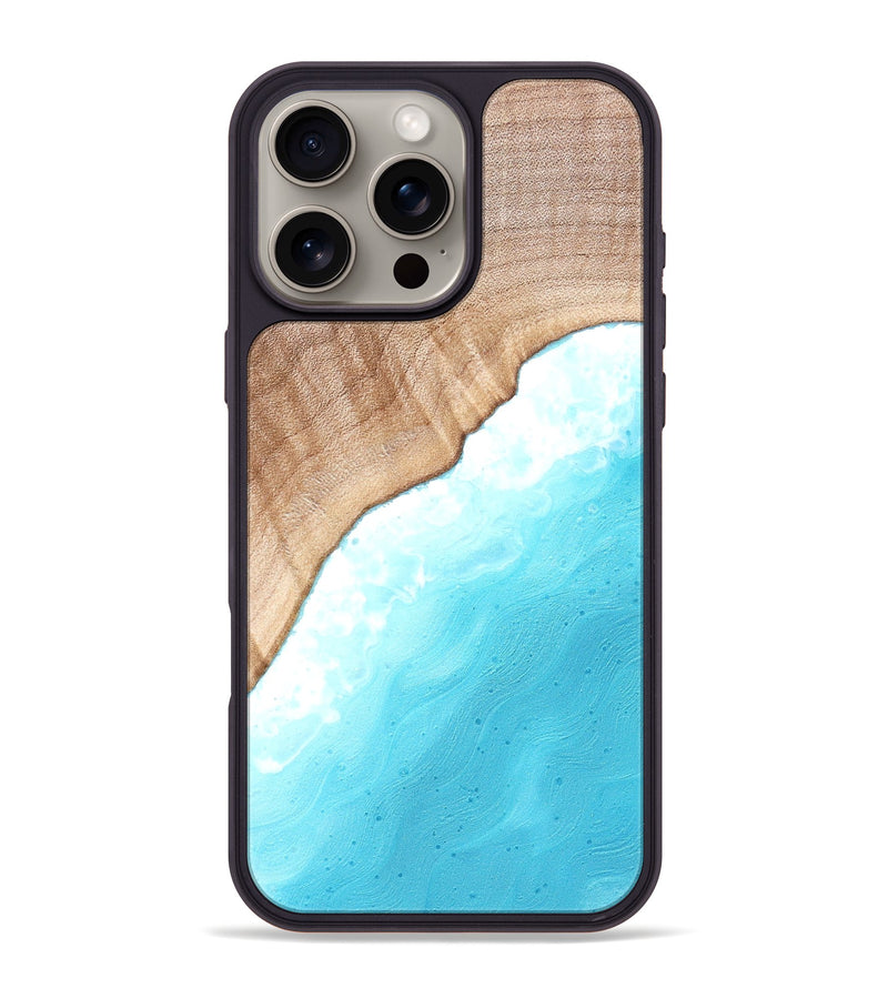 iPhone 16 Pro Max Wood Phone Case - Sheena (Coastal, 822229)