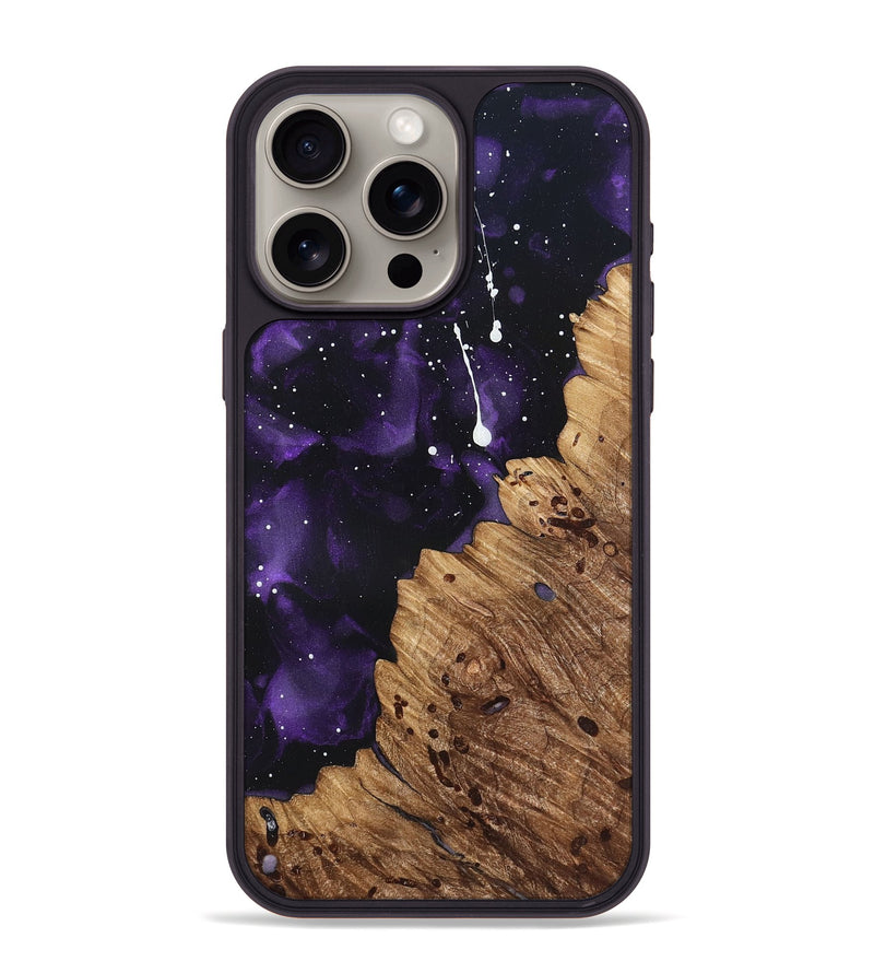 iPhone 15 Pro Max Wood Phone Case - Garnett (Cosmos, 822230)