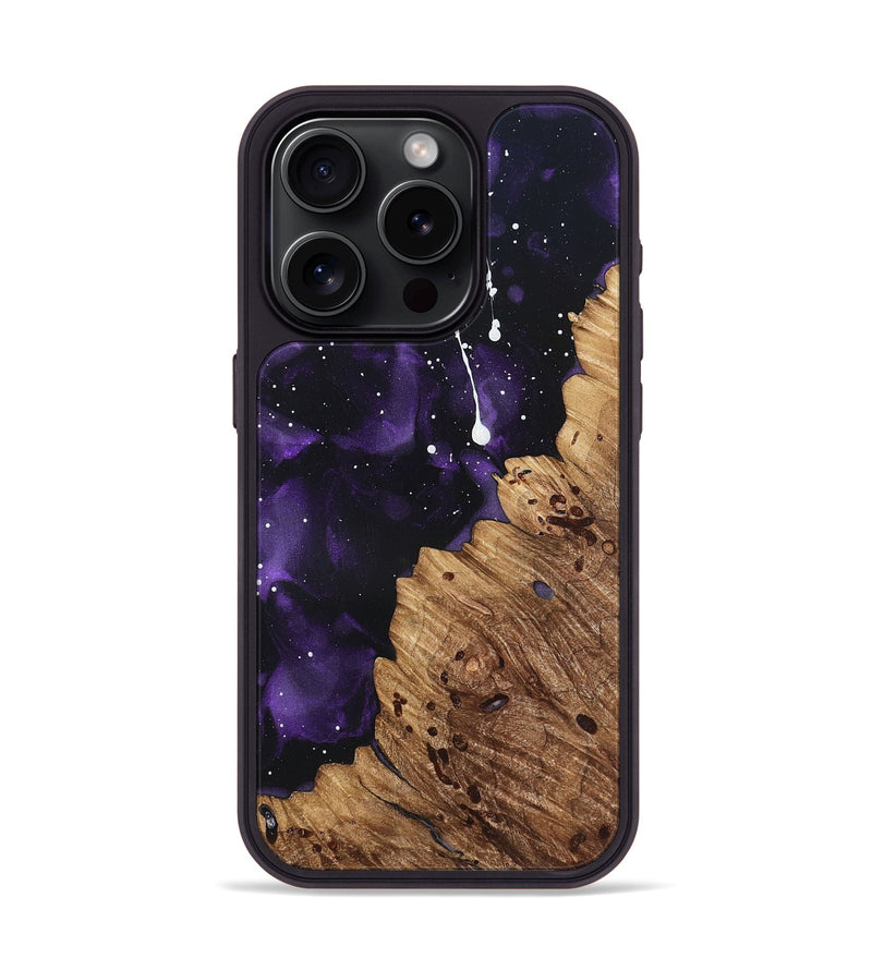 iPhone 15 Pro Wood Phone Case - Garnett (Cosmos, 822230)