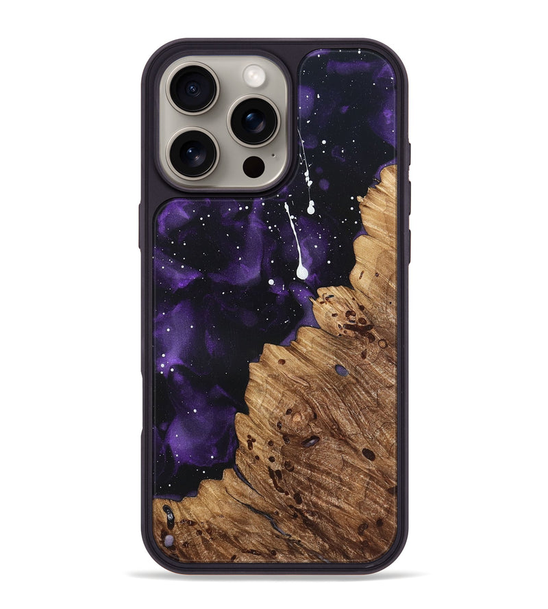 iPhone 16 Pro Max Wood Phone Case - Garnett (Cosmos, 822230)