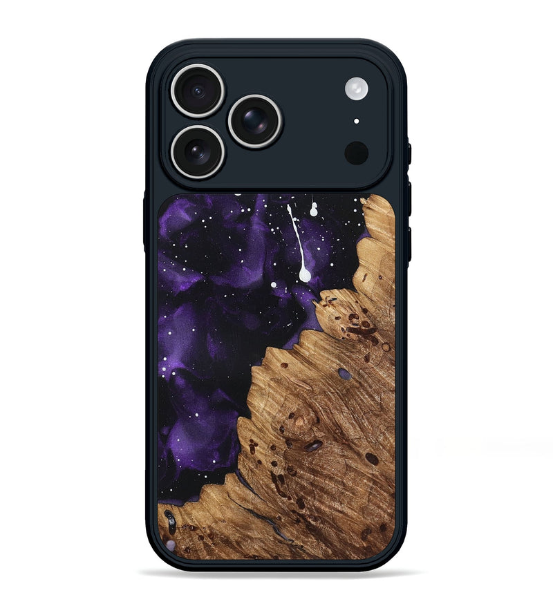 iPhone 17 Pro Max Wood Phone Case - Garnett (Cosmos, 822230)