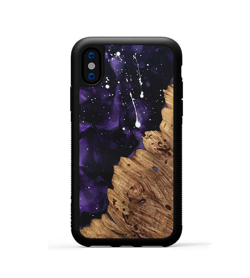 iPhone Xs Wood Phone Case - Garnett (Cosmos, 822230)
