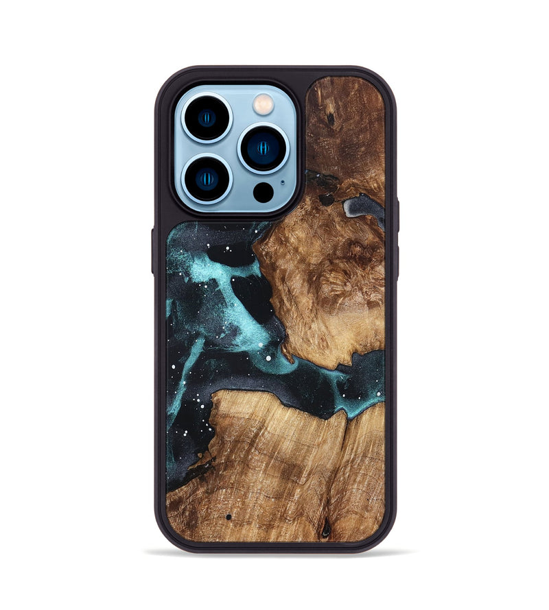 iPhone 14 Pro Wood Phone Case - Audra (Cosmos, 822231)