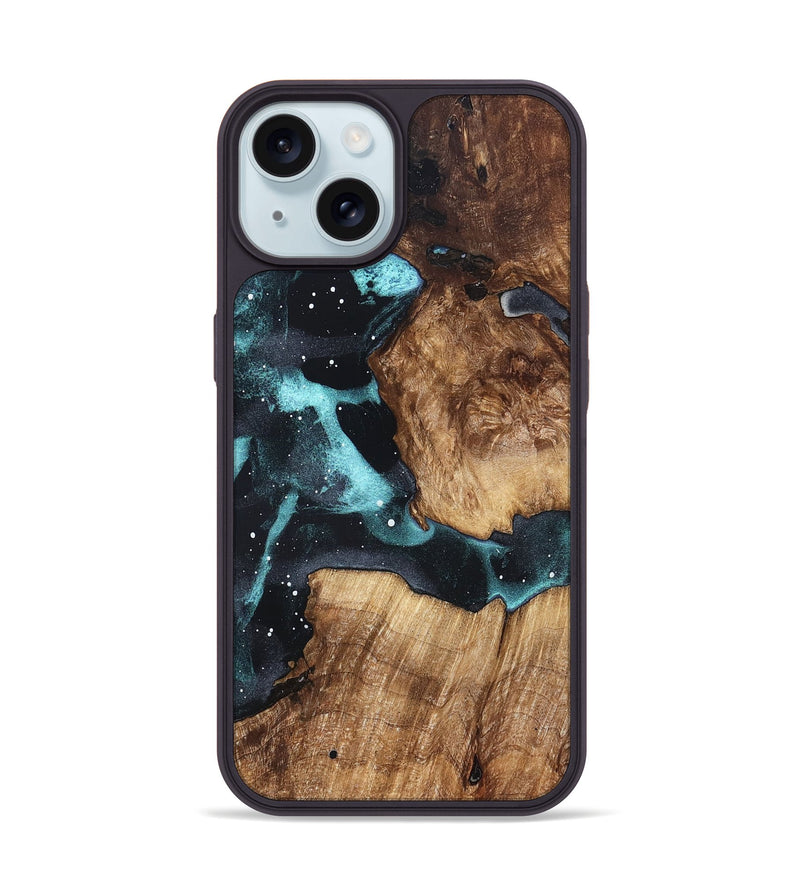 iPhone 15 Wood Phone Case - Audra (Cosmos, 822231)