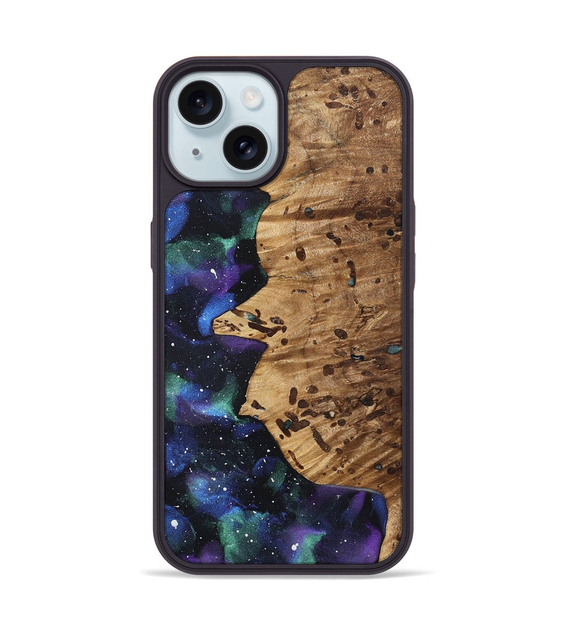 iPhone 15 Wood Phone Case - Luann (Cosmos, 822232)