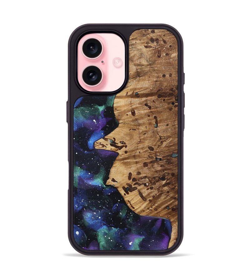 iPhone 16 Wood Phone Case - Luann (Cosmos, 822232)