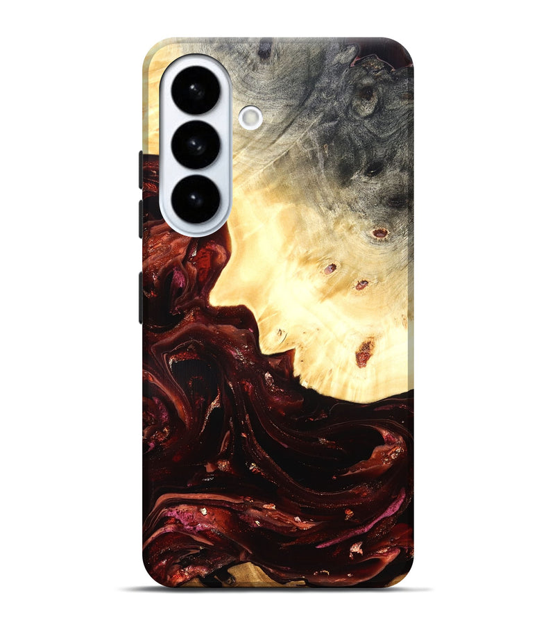 Galaxy S26 Plus Wood Live Edge Phone Case - Brett (Red, 822235)