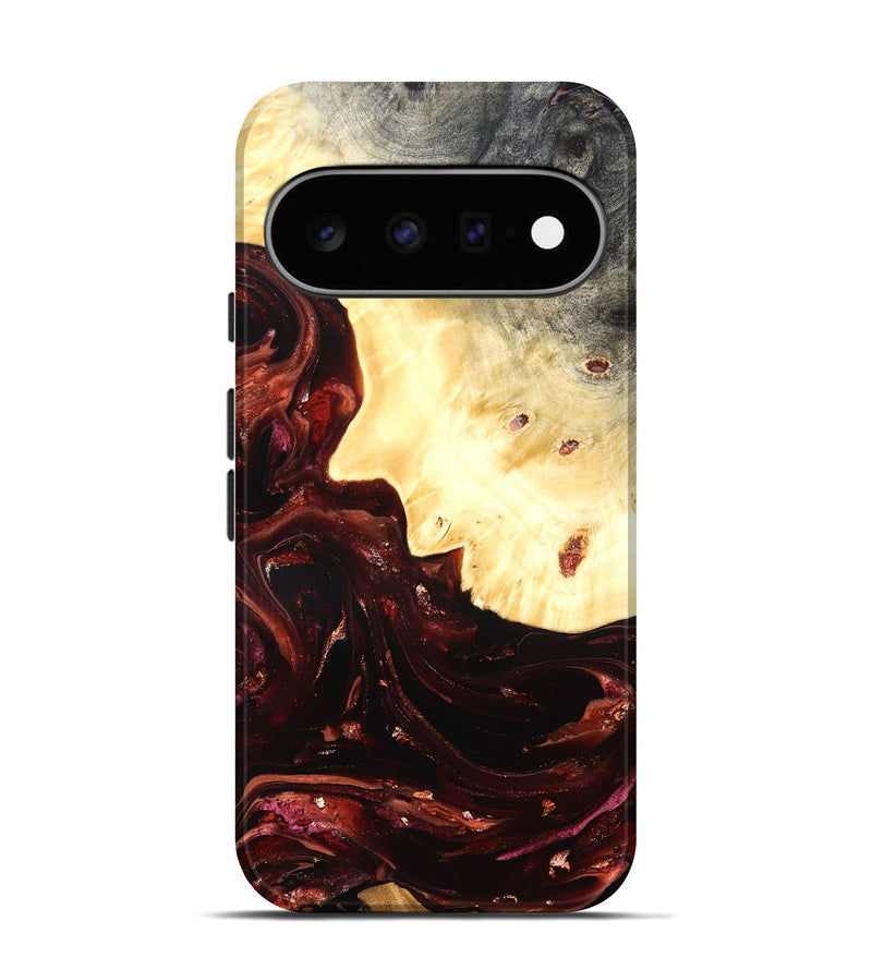 Pixel 11 Wood Live Edge Phone Case - Brett (Red, 822235)