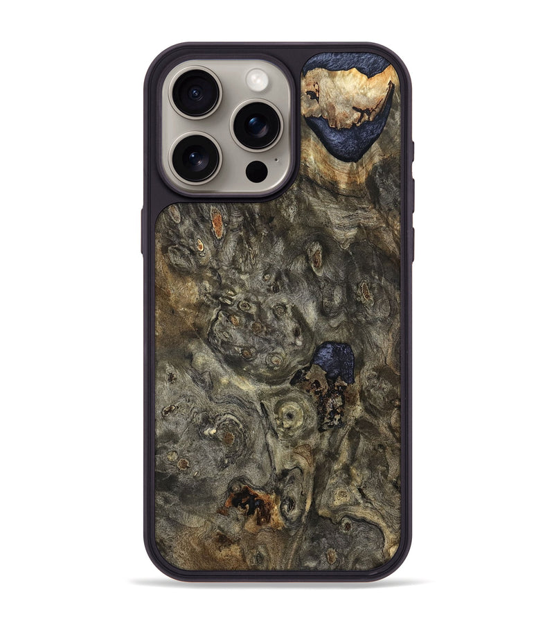 iPhone 15 Pro Max Wood Phone Case - Yandel (Wood Burl, 822247)