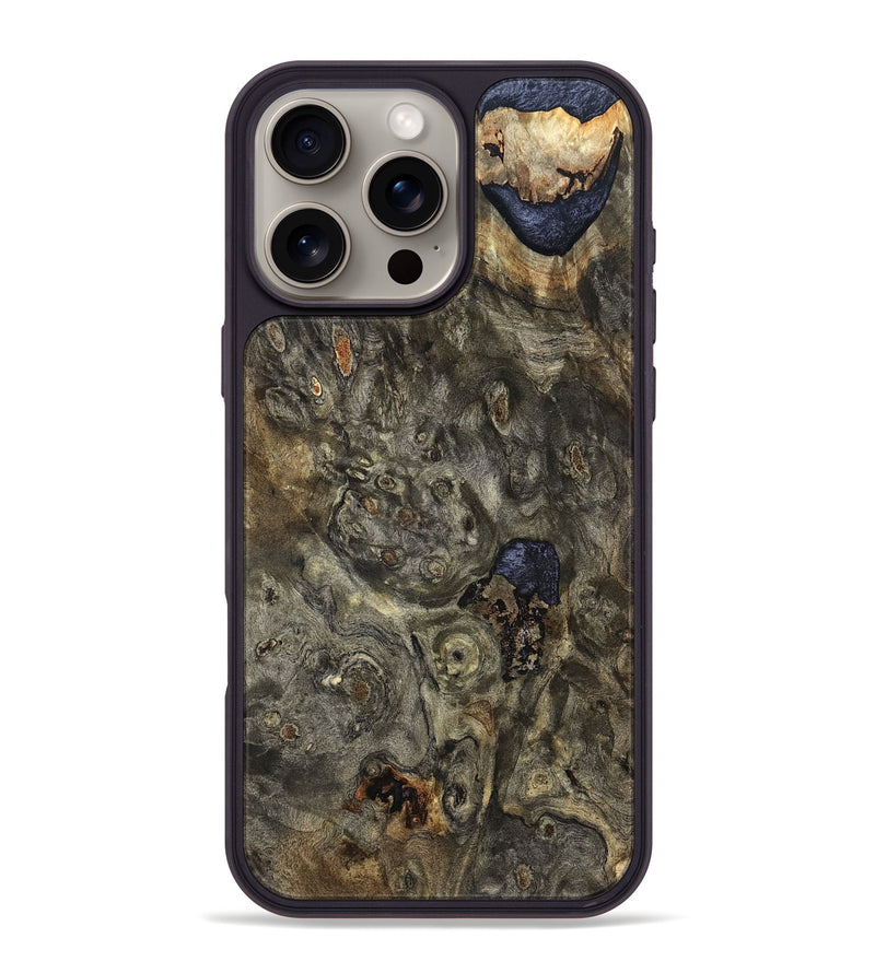 iPhone 16 Pro Max Wood Phone Case - Yandel (Wood Burl, 822247)